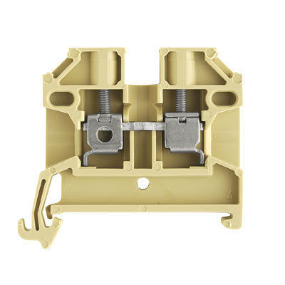 Weidmuller, SAK2.5/35 Screw Clamp Terminal, Beige, 2.5mm