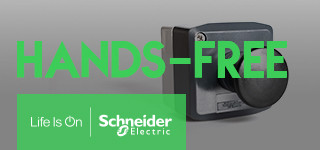 Touchless Technology - Hands Free Pushbuttons from Schneider Electric