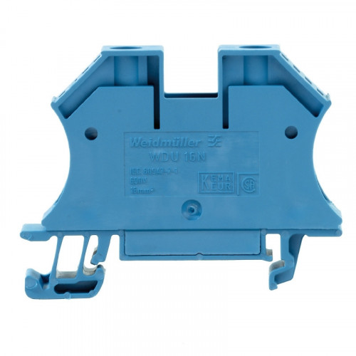 Weidmuller, 1036180000, WDU16NBL, Feed-through terminal block block,
