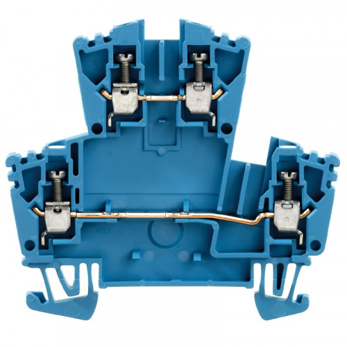 Weidmuller, 1041180000, WDK2.5ZQVBL, Feed-through terminal block block,