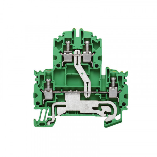 Weidmuller, 1041920000, WDK4NPE, Double stack 4mm Earth Terminal,