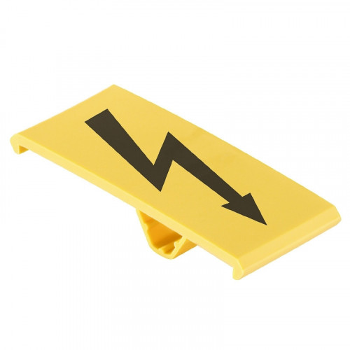 Weidmuller, 1062860000, WAD27M.BL., Group markers, Cover, 64 x 27 mm, Pitch in mm (P): 27.00 Weidmueller, yellow,
