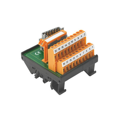 Weidmuller, 1126670000, RSELCO38/38LMS, Interface, RS ELCO, ELCO plug-in connector, 38, LP2N 5.08mm,