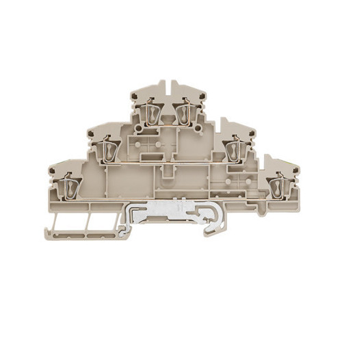 Weidmuller, 1131750000, ZDLD2.5-2N/PE/L/L, Feed-through terminal block block,