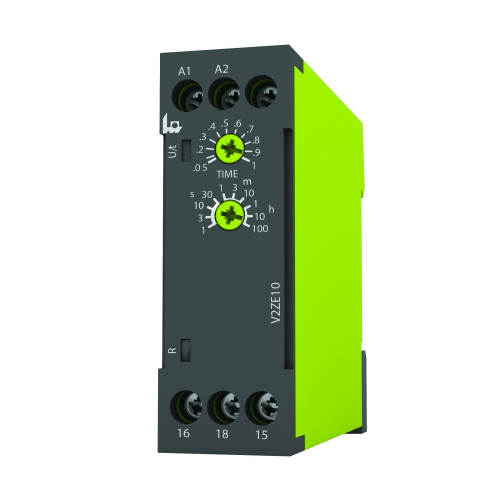 Dealy ON Timer 1 x C/O 24-240V AC/DC