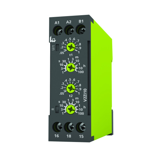 Multi Function Timer 1 x C/O 12-240V AC/DC