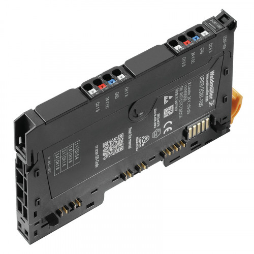 Weidmuller, 1315590000, UR20-2CNT-100, Remote I/O Module, IP20, Digital Signals, Counter, Dual Channel, PUSH IN Connection
