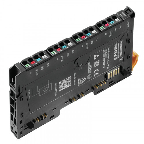 Weidmuller, 1315620000, UR20-4AI-UI-16, Remote I/O module, IP20, 4-channel, Analog Signals, Input, Current/Voltage, 16 Bit
