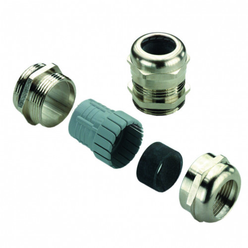 Weidmuller, 1909950000, VGM50-1/MS68, Rockstar HE Cable Glands, Nickel Plated Brass, Thread Size M50, Cable Entry Ã˜ 27 - 38mmÂ², IP68,