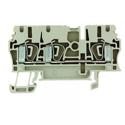 Weidmuller, 1608540000, ZDU2.5/3AN, Feed-through terminal block block,