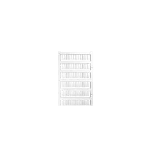 Weidmuller, 1609860000, WS12/5MCNEWS, Blank Marker, White, 12 x 5mm, 5mm Pitch, Polyamide 66, Halogen Free, (144 Markers Per Card, 5 Cards Per Pack),