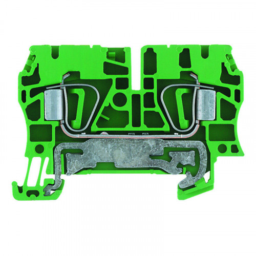 Weidmuller, 1632080000, ZPE4, Earth terminal clamp,