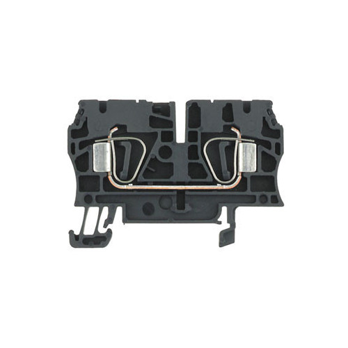 Weidmuller, 1683650000, ZDU4SW, Feed-through terminal block, Tension clamp connection, 4 mm&Atilde;&Acirc;&sup2;, 800 V, 32 A YELLOW,