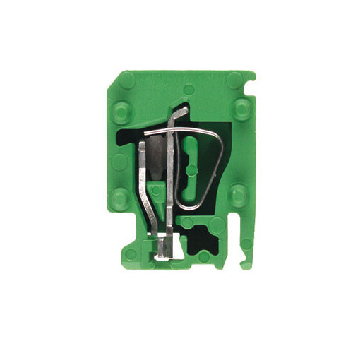 Weidmuller, 1697820000, ZVL1.5/PEGN, Plug-in connector, Tension-clamp connection, 1.5 mm&Atilde;&Acirc;&sup2;, Distribution strip, green,