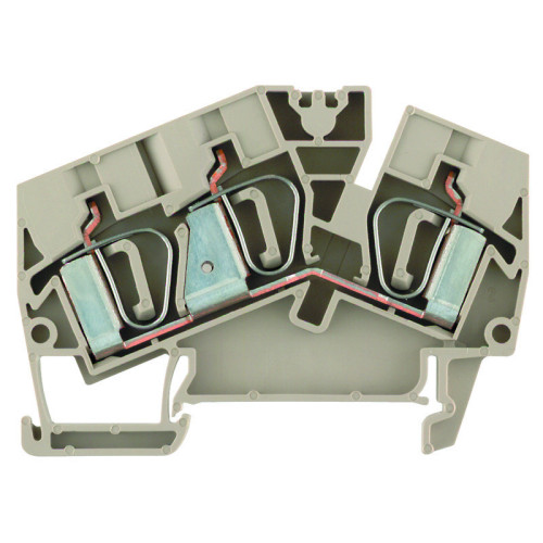 Weidmuller, 1771410000, ZDU6-2/3AN, Feed-through terminal block block,