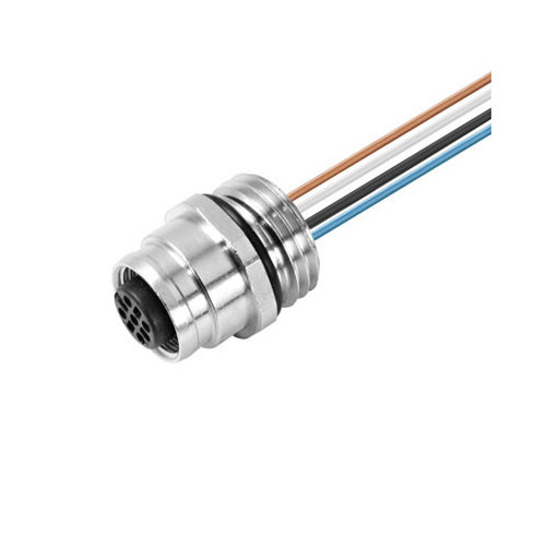 Weidmuller, 1861120000, SAIE-M12B-4-0.5U-M16, Circular connector, industr,