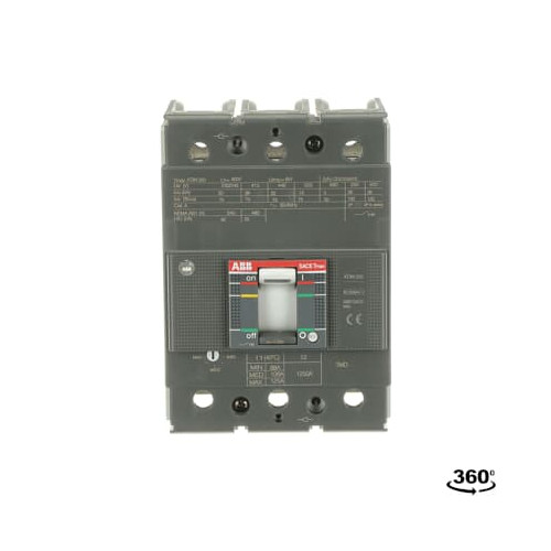 C.BREAKER TMAX XT3N 250 FIXED THREE-POLE WITH FRONT TERMINALS AND THERMOMAGNETIC RELEASE TMD R 125-1250 A