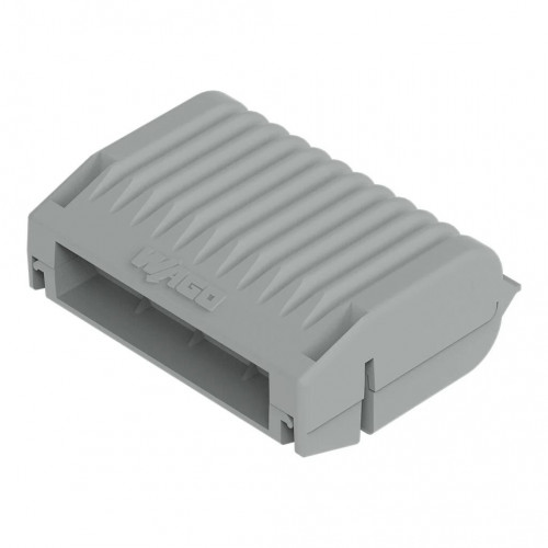 Wago, 207-1332, Gelbox, Size 2, For Use With 221 Or 2273 Series, Supplied Without Splicing Connectors, Grey