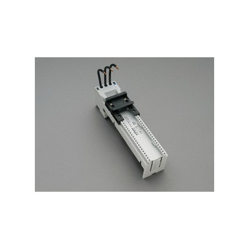 Wohner, 32430, Busbar Adapter, 3 Pole, 25 Amps, 45mm Wide, 1 x Adjustable Mounting Rail, 4mm² Connection Leads,