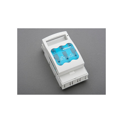 Wohner, 33200, QUADRON&Acirc;&reg; 60 Classic, NH Fuse Holder, 3 Pole, Size 00, 160 Amp, M8 Connections
