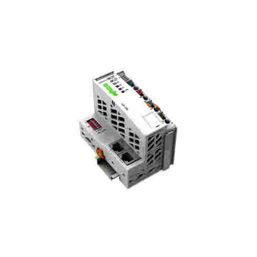 Wago, 750-891, 750 Series, Controller Modbus TCP, 4th generation, 2 x ETHERNET,