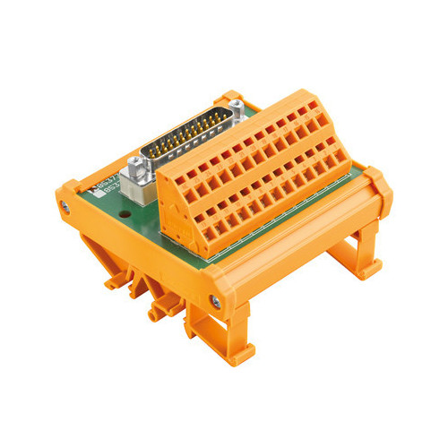 Weidmuller, 8537260000, RSSD9SZ, Interface, RSSD, D-sub connectors, acc. to IEC 60807 / DIN 41652, 9-pole plug, Tension clamp connection,