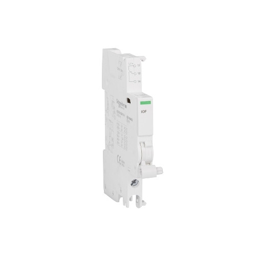 Schneider Electric, A9A26924, Acti9, Auxiliary Contact, iOF, 1 C/O, AC/DC,