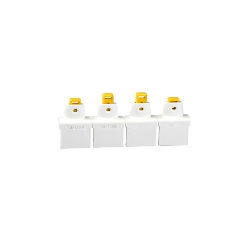 Schneider Electric, A9A26981, Acti9, Terminal Shield, 4 Pole, 72mm, For iC60, iID, Reflex iC60, iSW-NA, (Pack Of 20)