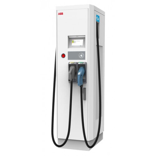 ABB, 6AGC063492, Terra CE 54 CJ 4N1-7M-0-0, 50kW Vehicle Charger, CCS 2+ CHAdeMO, 3.9m Long Charging Cable