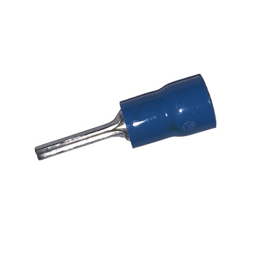 Cembre, BF-P12, PVC Insulated Crimp, Pin, Cable Entry 1.5 - 2.5mmÂ², (BLUE) Pin Length 12mm, Width 1.6mm, Pack of 100,
