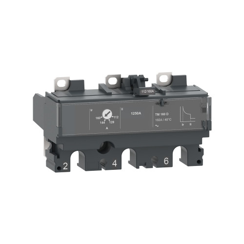 Schneider Electric, C103TM032, Trip Unit, Thermal-magnetic TM-D, 32 Amp, 3 Pole, 3 Pole Protected, L.I Protection