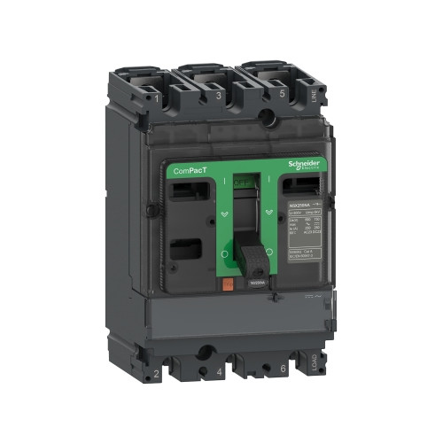 Schneider Electric, C163160S, ComPacT NSX160NA, Switch-disconnector, 3 Pole, 160A