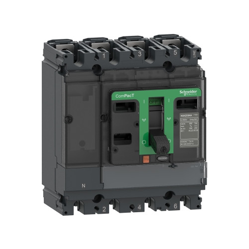 Schneider Electric, C164160S, ComPacT NSX160NA, Switch-disconnector, 4 Pole, 160A