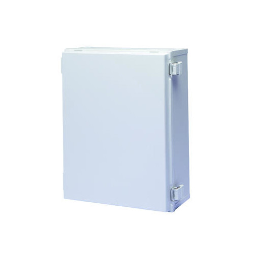 Fibox, CABABS354516G, CAB Enclosure ABS (Acrylonitrile Butadiene Styrene), 350H x 450W x 160D, IP65, RAL7035 (For Mounting Plate Use EKIV4535)