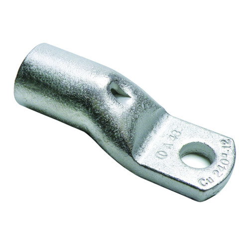 Cembre, A19B-M8/15.5, A-M Copper Tube Lug, Contained Palm, Tapered Cable Entry Diameter 13.5mm, For 95mmÃ‚Â² Low Stranded Cable, 70 - 95mmÃ‚Â² High Stranded Flexible Cable, With Hole For 8mm ÃƒËœ S