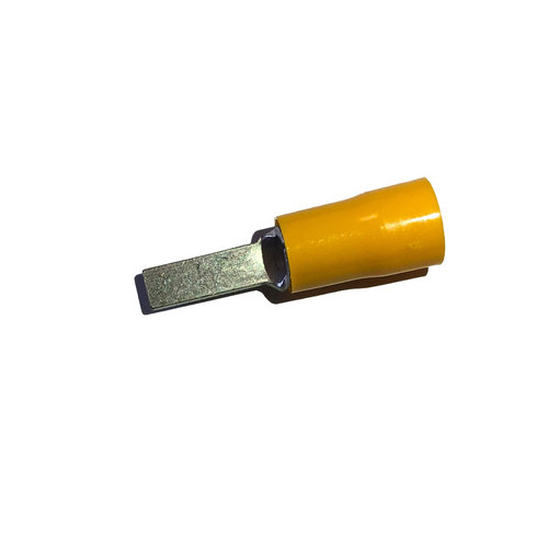 Cembre, GF-PP12, PVC Insulated Crimp, Bladed, Cable Entry 4.0-6.0mmÂ², (YELLOW) Blade Length 13.3mm, Pack of 100,