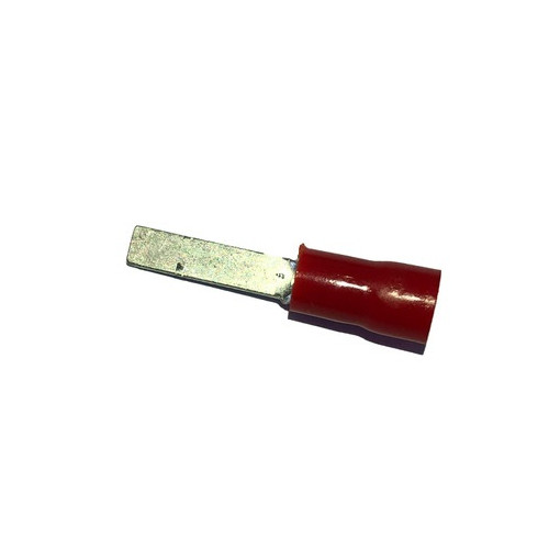 Cembre, RF-PP12/23, PVC Insulated Crimp, Bladed, Cable Entry 0.25 - 1.5mmÂ², (RED) Blade Length 13.2mm x Width 2.3mm, Pack of 100,