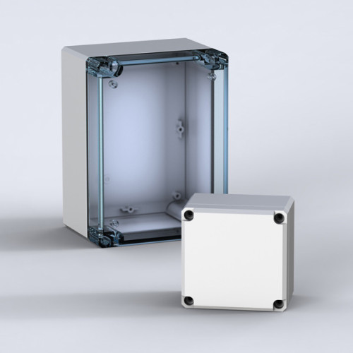 nVent Hoffman, DABP080806GE, ABS (Acrylonitrile butadiene styrene) Enclosure 80H x 82W x 56D IP66 (Mounting Plate Use DMP0808)