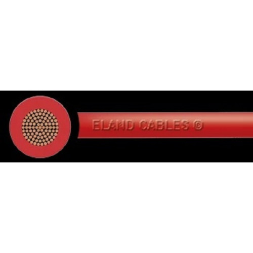 Eland Cables, A2ZRD005, 6701B/0.5/RED, 0.5mm² Red, 6701B/2491B, H05Z-K/H07Z-K, LSZH, Temperature Rating -25°C to +90°C