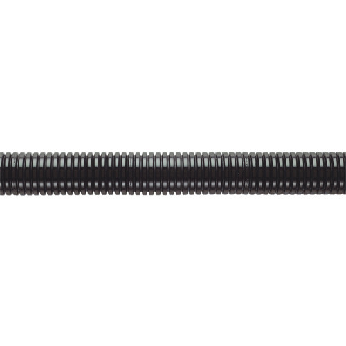 Flexicon, FPAS Nylon PA6 Corrugated Conduit, Black, Outside Ã˜ 13.0mm, Inside Ã˜ 9.8mm