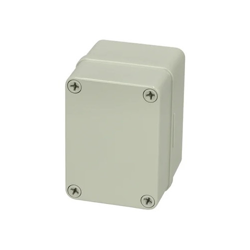 Fibox, PCB85G, 8724304, PICCOLO Enclosure, Polycarbonate, Height 110mm x Width 80mm x Depth 85mm, IP66/67