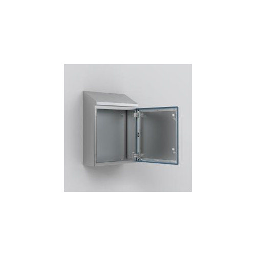 nVent Hoffman, HDW0442215, Wall Mounted Hygienic Design, 442H x 220W x 155D, Stainless Steel 304, IP66/69, Type 4X, 12, 13, IK08,