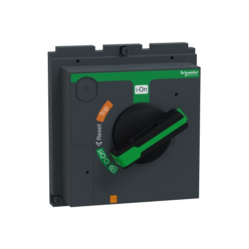 Schneider Electric, LV429337T, Direct Mount Rotary Handle, Black, Padlockable, To Suit, ComPact NSX 400/630