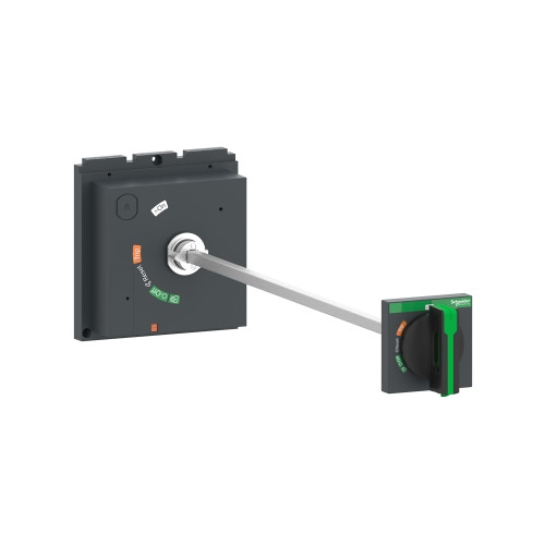 Schneider Electric, LV432598T, Extended Rotary Handle, Black, Padlockable, To Suit, ComPact NSX 400/630