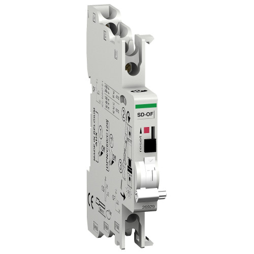 Schneider Electric, M9A26929, Multi9, Double OC Or Fault Contact, 1 x OF+SD/OF, 240-415V AC, 24-130V DC,