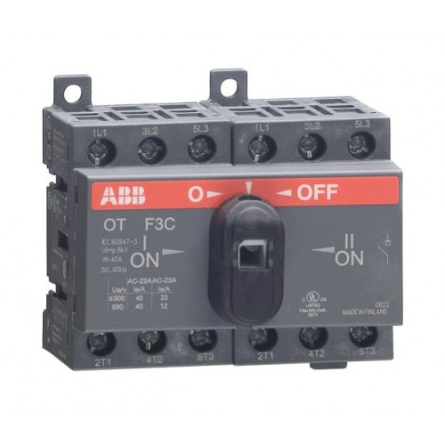 Abb ot63f3c схема подключения