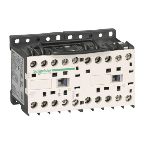 Schneider Electric, LC2K0910P7, Minature 3 Pole Reversing Contactor AC3 9A 4kW 230V AC Coil