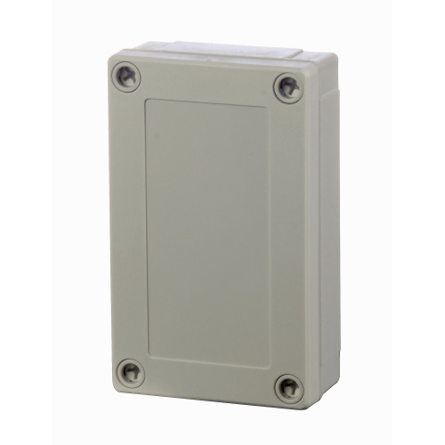 Fibox, PC100/50LG, 6012302, MNX Enclosure, Polycarbonate, Shallow Base, 130H x 80W x 50D, IP66/67