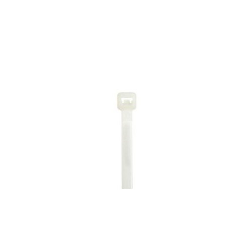 Panduit, S6-40-C, StrongHold™ Cable Tie, Natural, Nylon, 140mm Long, 3.6mm Wide, Pack 100