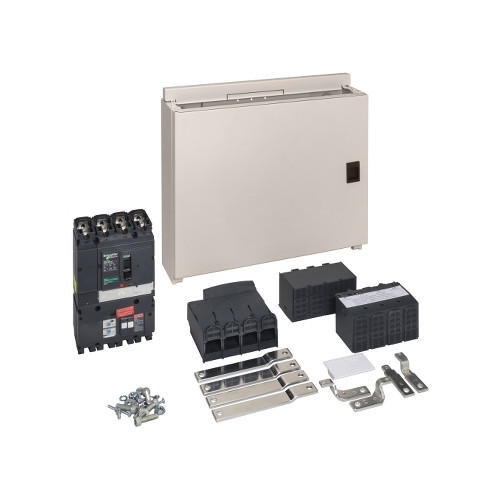 Schneider Electric, SEA9PNI160RCCB, Acti9, Isobar P, Board Style B, RCCB Disconnector Kit, 160 Amp, 4P,